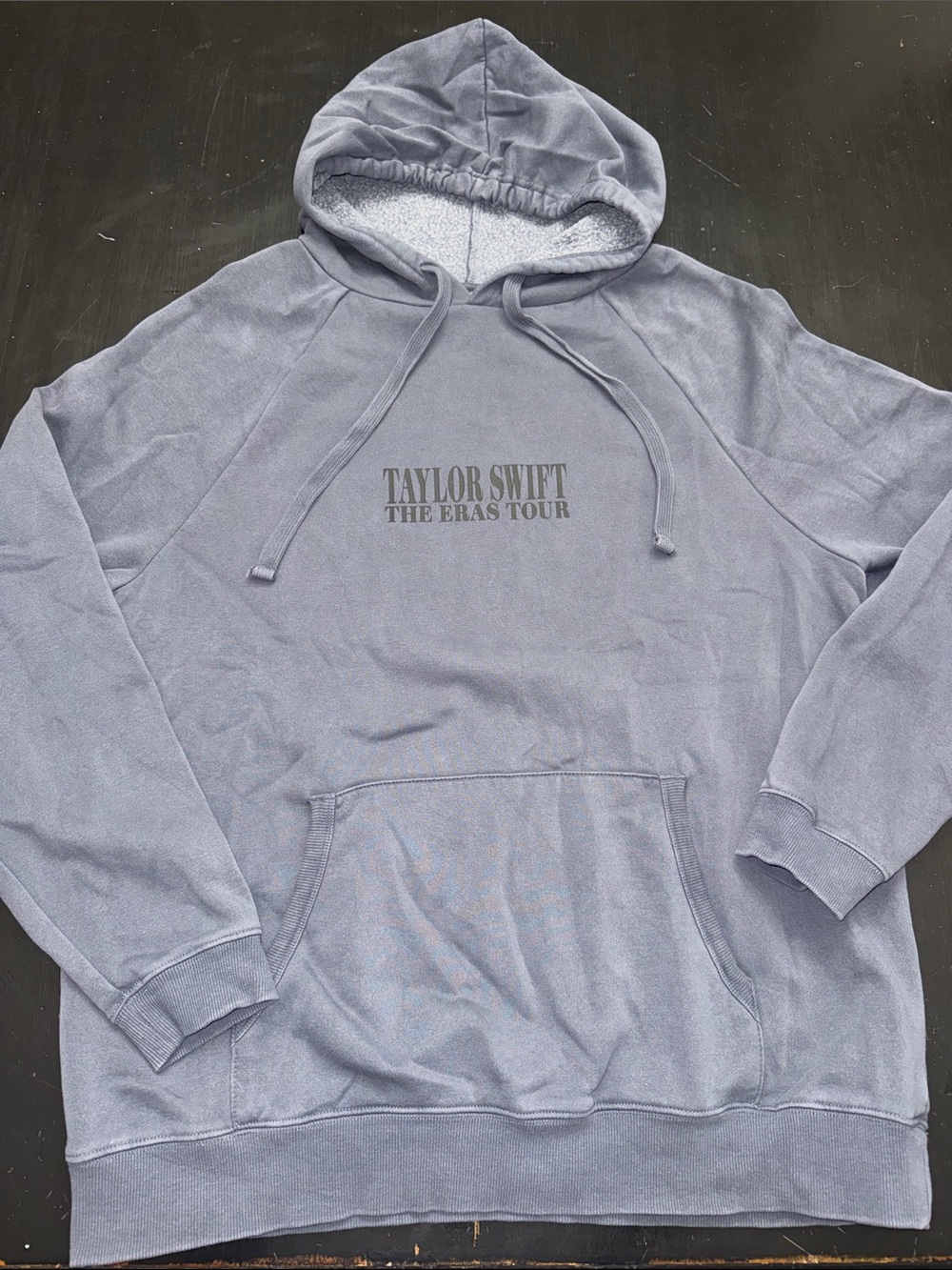 TAYLOR SWIFT eras tour 2023 sweatshirt hoodie from first leg of tour. size large
